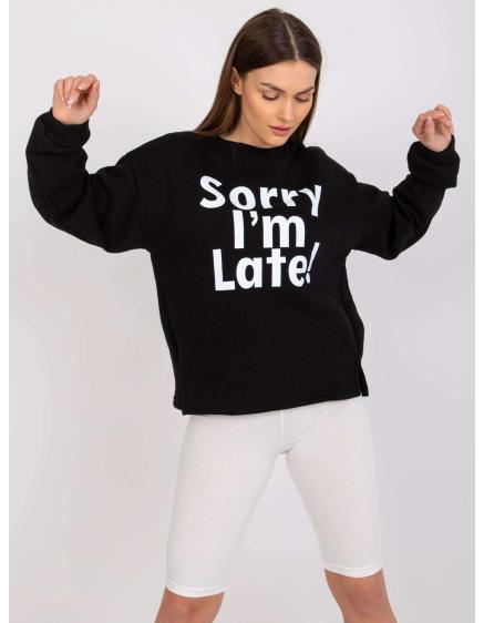 Dámská mikina s kapucí Francisco černá 