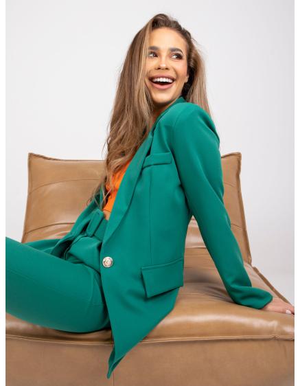 Dámska pruhovaná bunda VERACRUZ zelená