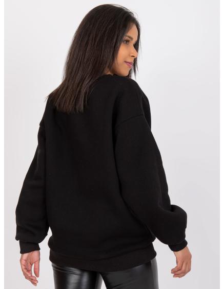 Dámská mikina s kapucí SEVERINE černá 