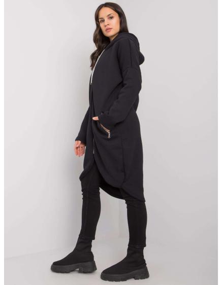 Női hosszú pulóver TABBY fekete