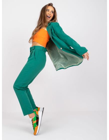 Dámské kalhoty GIULIA zelené  