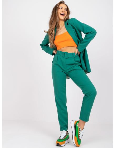 Dámské kalhoty GIULIA zelené  