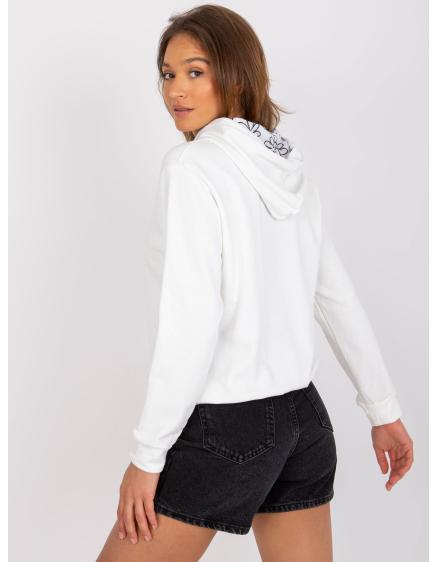 Női kenguru pulóver PALENCIA ekrü színben