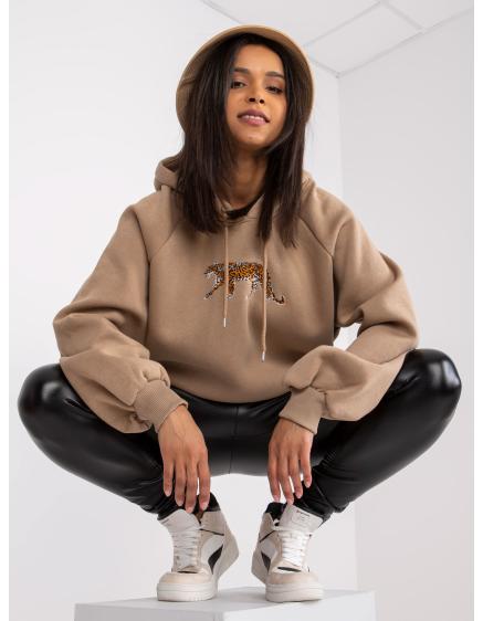 Dámská mikina PEGGY béžová 