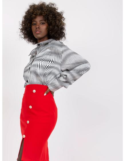 Dámske tričko s dlhým rukávom a potlačou PORTA čiernobiele