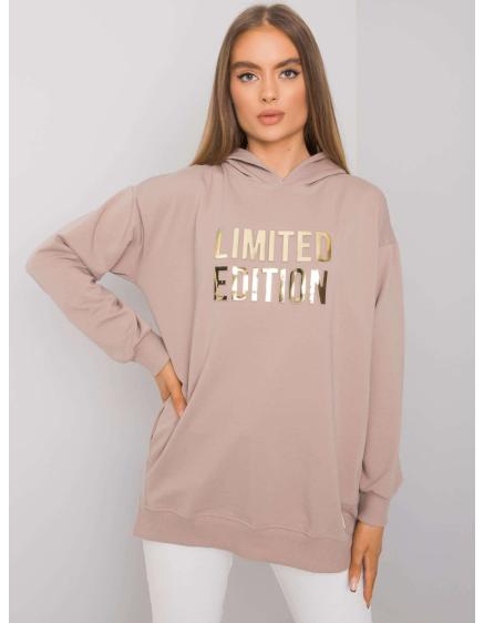 Női pulóver Clothilde RUE PARIS sötétbézs sötétbézs