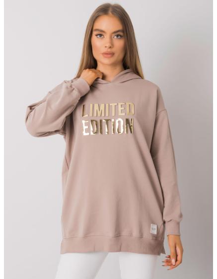 Női pulóver Clothilde RUE PARIS sötétbézs sötétbézs