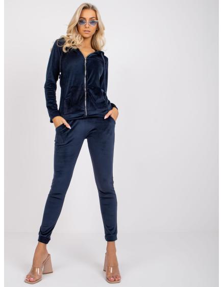 Dámská souprava s kapucí ILARIA námořnicky modrá 