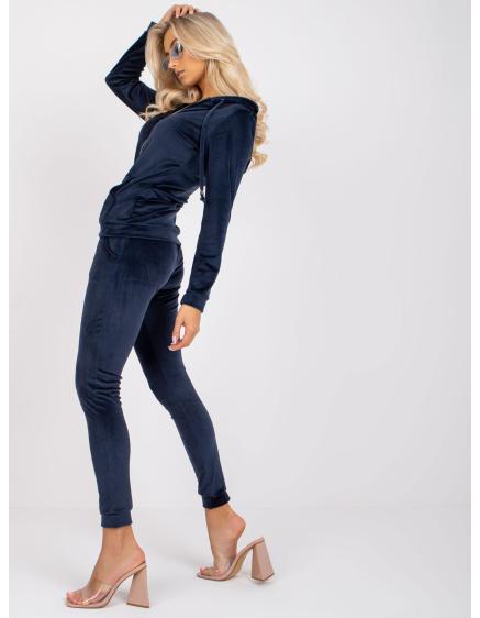 Dámská souprava s kapucí ILARIA námořnicky modrá 