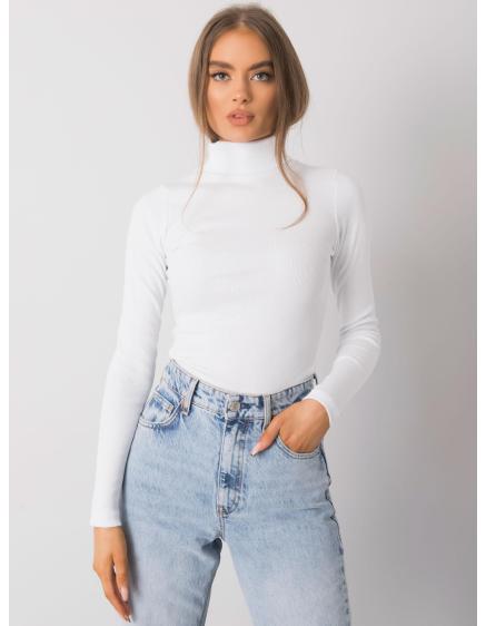 Dámská halenka s rolákem a pruhy Elisee RUE PARIS bílá 