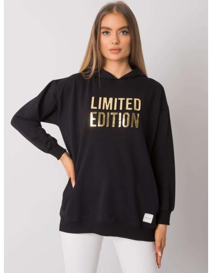 Dámská mikina s kapucí Clothilde RUE PARIS černá 