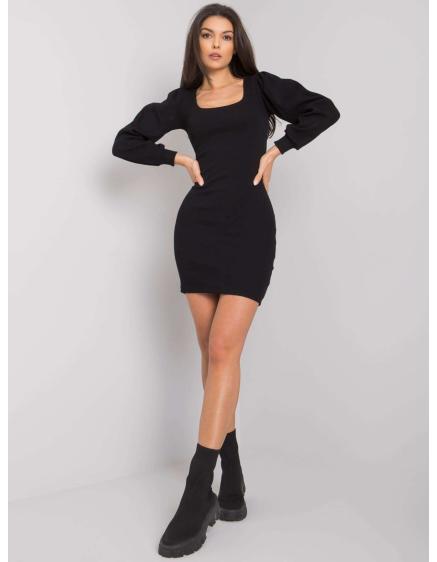 Női Shantaya RUE PARIS ruha RUE PARIS fekete