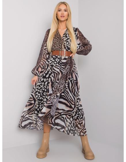 Női Weston ruha fekete és bézs