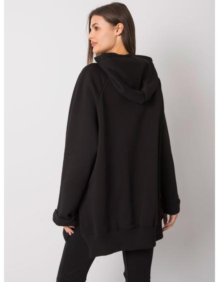 Dámska klokanka s kapucňou Arno RUE PARIS black