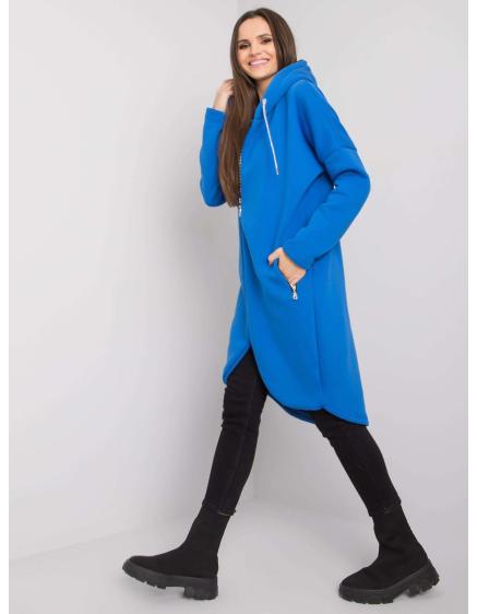 Női hosszú pulóver TABBY sötétkék