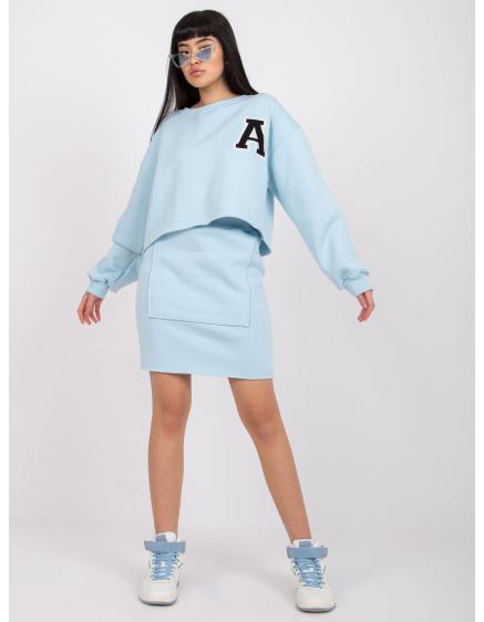 Női szoknyakészlet BRIXEN világoskék