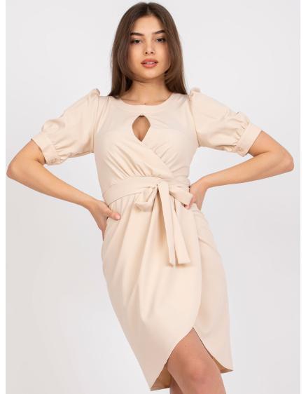 Dámské šaty mini SEVERIN béžové  