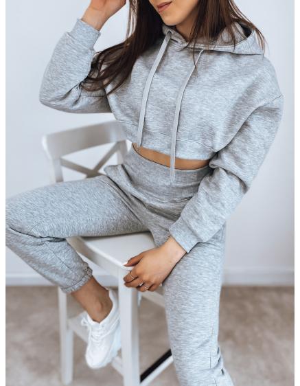 Női tréningruha SERINE világosszürke