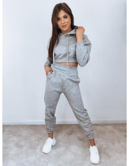 Női tréningruha SERINE világosszürke