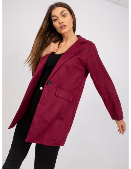 Dámska bunda IRMINA tmavo fialová