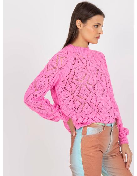 Dámský svetr RUE PARIS růžový 