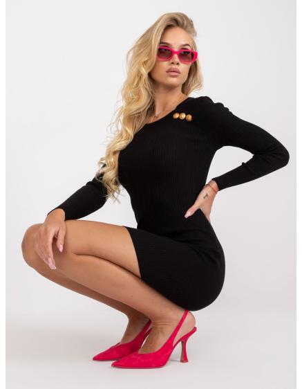 Dámske viskózové šaty SHERI black