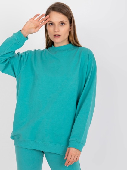 Dámska nadrozmerná mikina BASE green