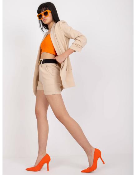 Dámska súprava s vreckami elegantná JARRED béžová