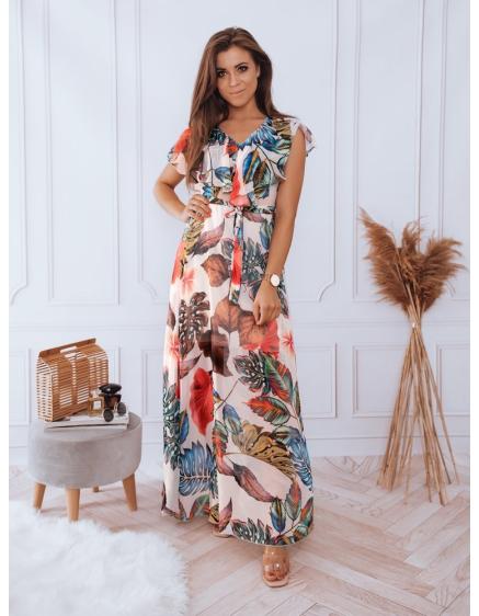 Női CRESPO II maxi ruha fehér