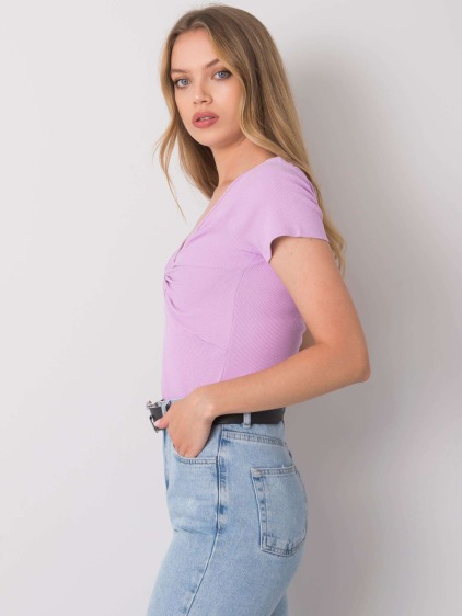 Dámská halenka pro každodenní nošení SANDRA světle fialová – fotografie produktu 3