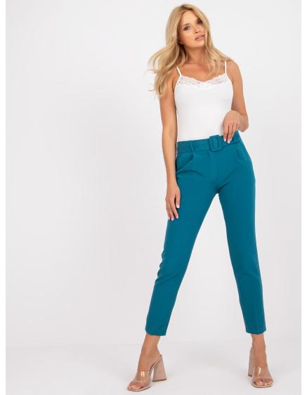 Dámské kalhoty s páskem GIULIA modré