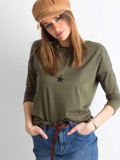 Dámská halenka APRIL khaki 