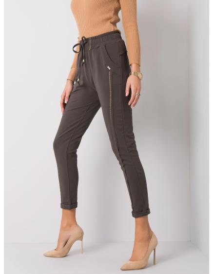 Dámske tepláky RIVIERA dark khaki