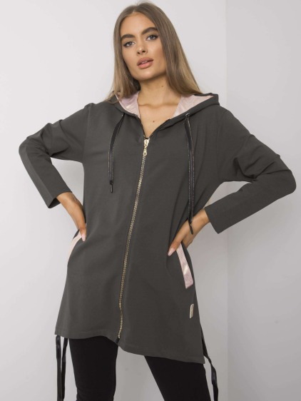 Dámska mikina NARISSA dark khaki