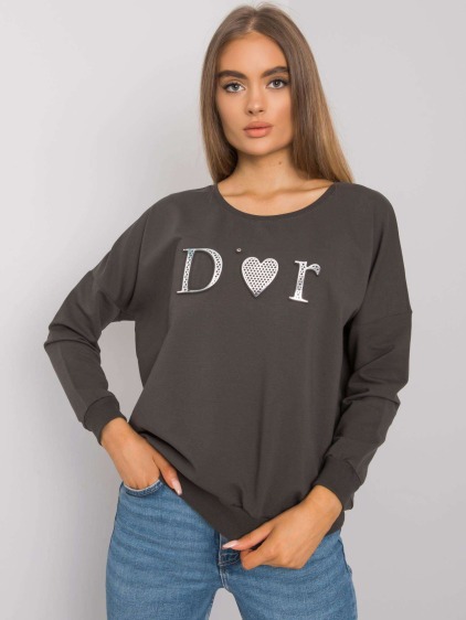Dámska mikina ALODIA dark khaki
