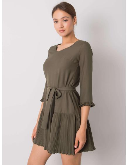 Dámské šaty FLEUR khaki 