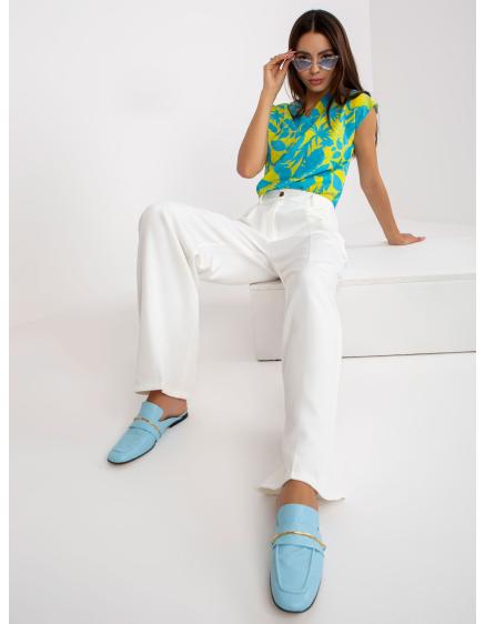 Dámské kalhoty s kapsami WERA bílé