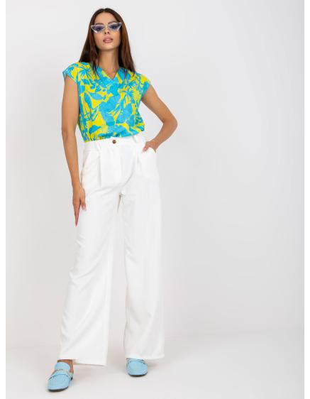 Dámské kalhoty s kapsami WERA bílé