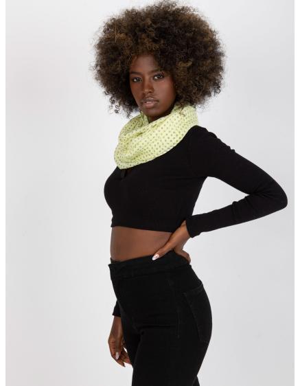 Dámská šála s potiskem JANCIS žlutá