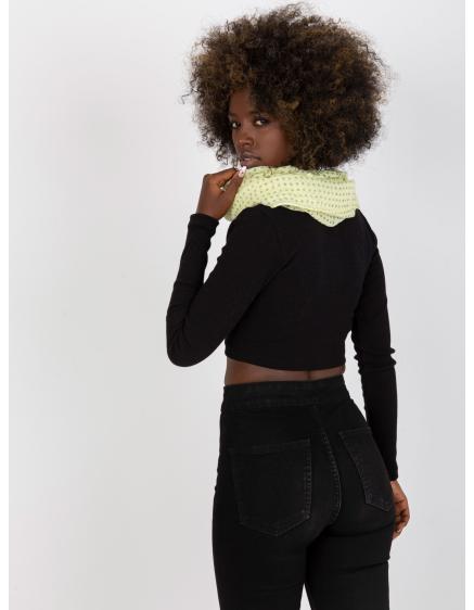 Dámská šála s potiskem JANCIS žlutá