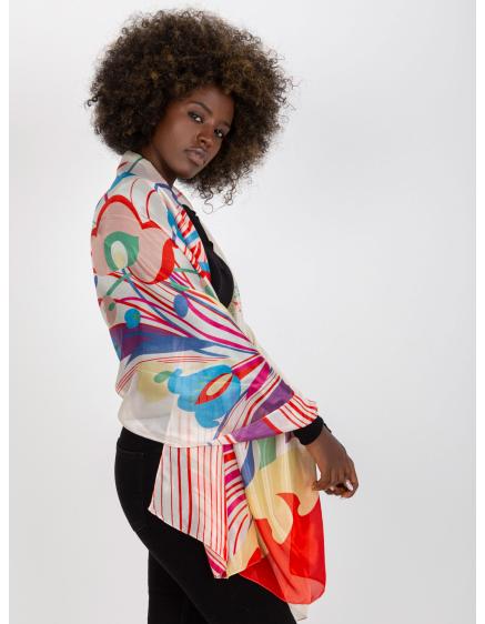 Dámska elegantná vzorovaná šatka ANELLE žltá