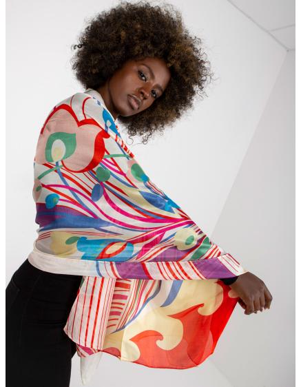 Dámska elegantná vzorovaná šatka ANELLE žltá