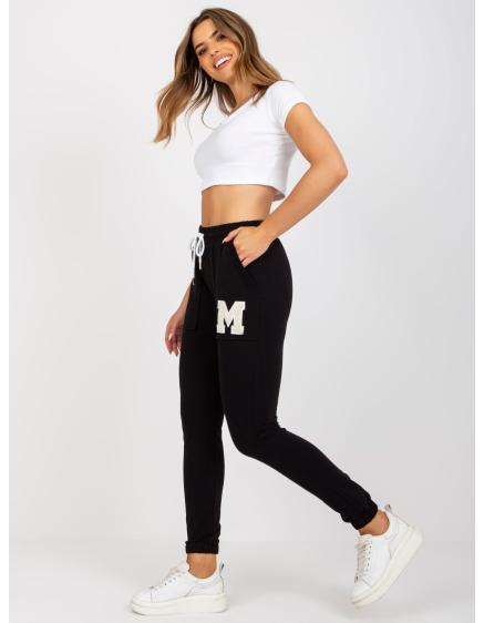 Dámské tepláky/joggery HAROLD černé 