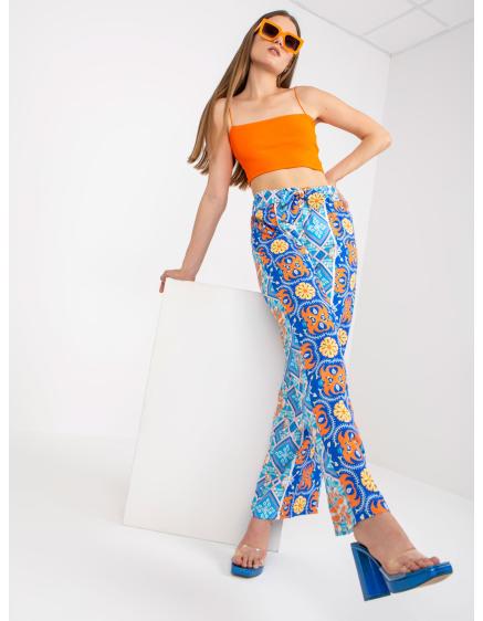 Női mintás nadrág MIORA kék