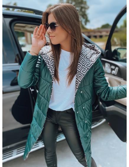 Dámska bunda VETIS tmavo zelená