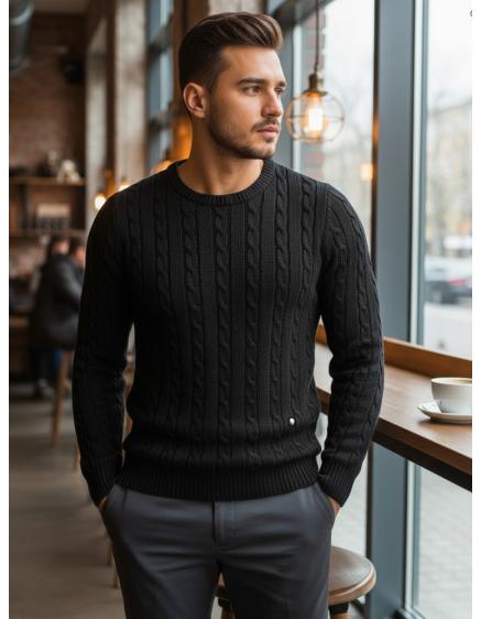 Pánský svetr CONAN černý