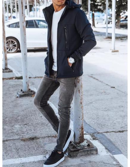 Pánská bunda softshellová LAWSON tmavě modrá