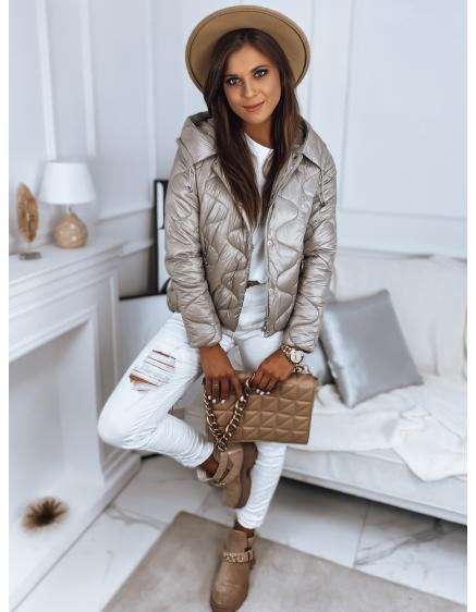 Dámská bunda DELIS béžová