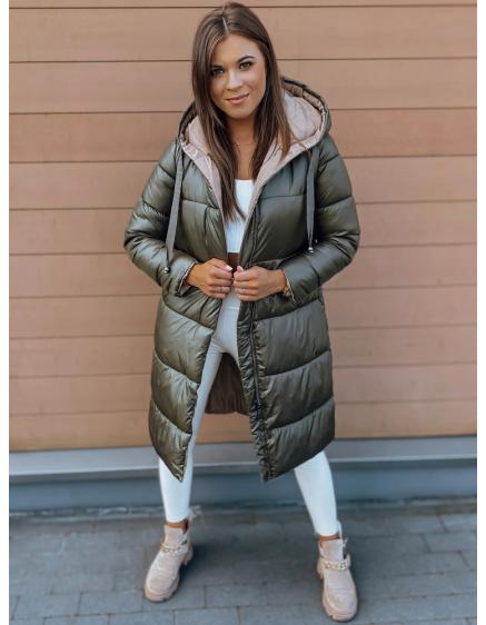 Női kabát KERMIT zöld