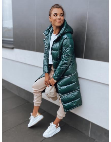 Dámská zimní bunda GOLDEN PREMIUM tmavě zelená